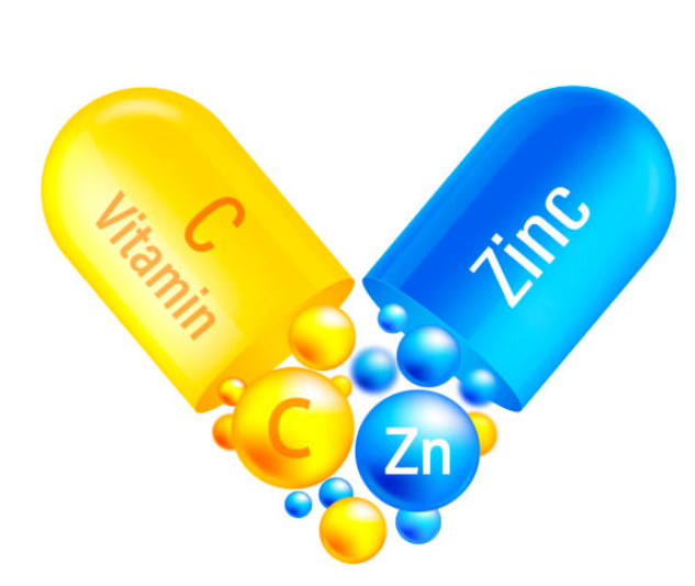 Vitamins C, D, zinc and magnesium